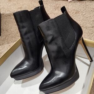 Michael Kors Leather Booties